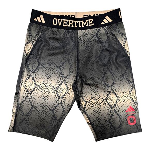 Adidas Overtime Youth XL Boys TechFit Snakeskin Compression Training Shorts NWT - Picture 1 of 11